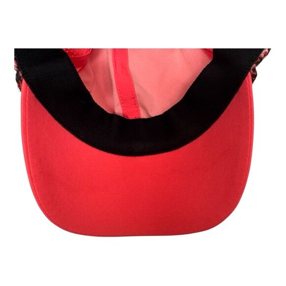 Under Armour Bright Coral Pink Snake Print Detail Activewear Lightweight Hat - Picture 6 of 7